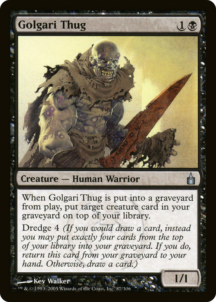 Golgari Thug (RAV-087) [Ravnica: City of Guilds]