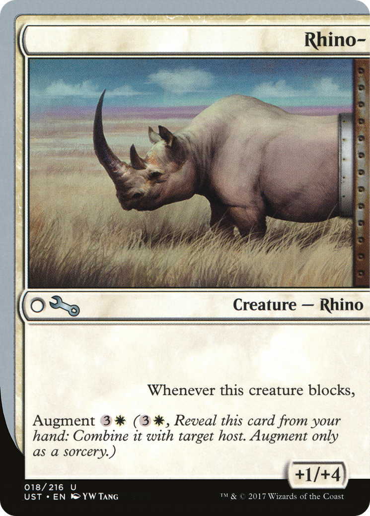 Rhino- (UST-018) [Unstable] Foil