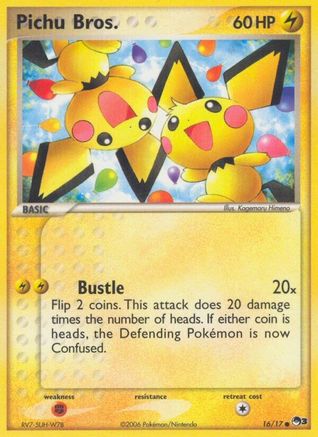 Pichu Bros. (016/017) [POP Series 3] - Common