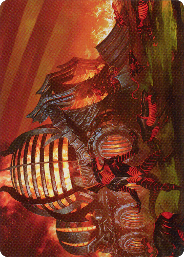 Urabrask's Forge // Urabrask's Forge (AONE-037) (Borderless) [Phyrexia: All Will Be One Art Series] Foil