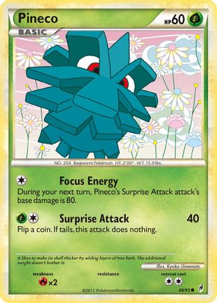 Pineco (068/95) [Call of Legends] - Common