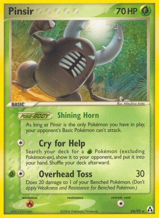 Pinsir (24/92) [Legend Maker] - Rare