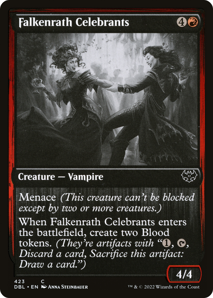 Falkenrath Celebrants (DBL-423) [Innistrad: Double Feature]