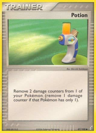 Potion (087/100) [Crystal Guardians] Reverse Holofoil - Common