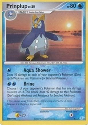 Prinplup (6/12) [DP Trainer Kit Manaphy & Lucario] - Common
