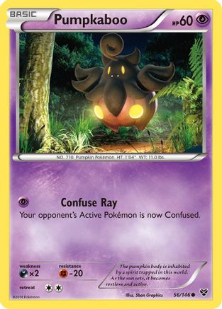 Pumpkaboo (056/146) [XY Base Set] Reverse Holofoil - Common