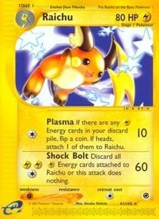 Raichu (061/165) [Expedition] - Rare
