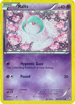 Ralts (RC8/RC25) [Legendary Treasures Radiant Collection] Holofoil - Common