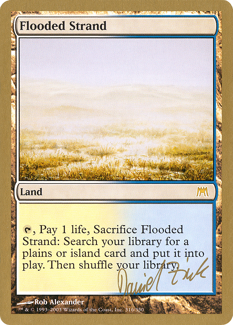Flooded Strand - 2003 Daniel Zink (ONS) [World Championship Decks 2003]
