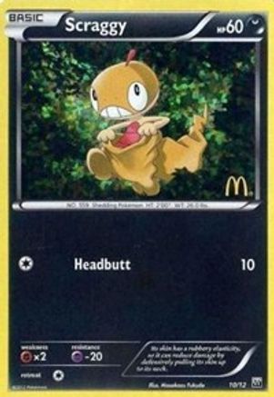 Scraggy (10/012) [McDonalds Promos 2012] Holofoil - Promo