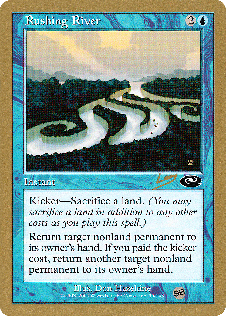Rushing River - 2002 Raphael Levy (PLS) (SB) [World Championship Decks 2002]