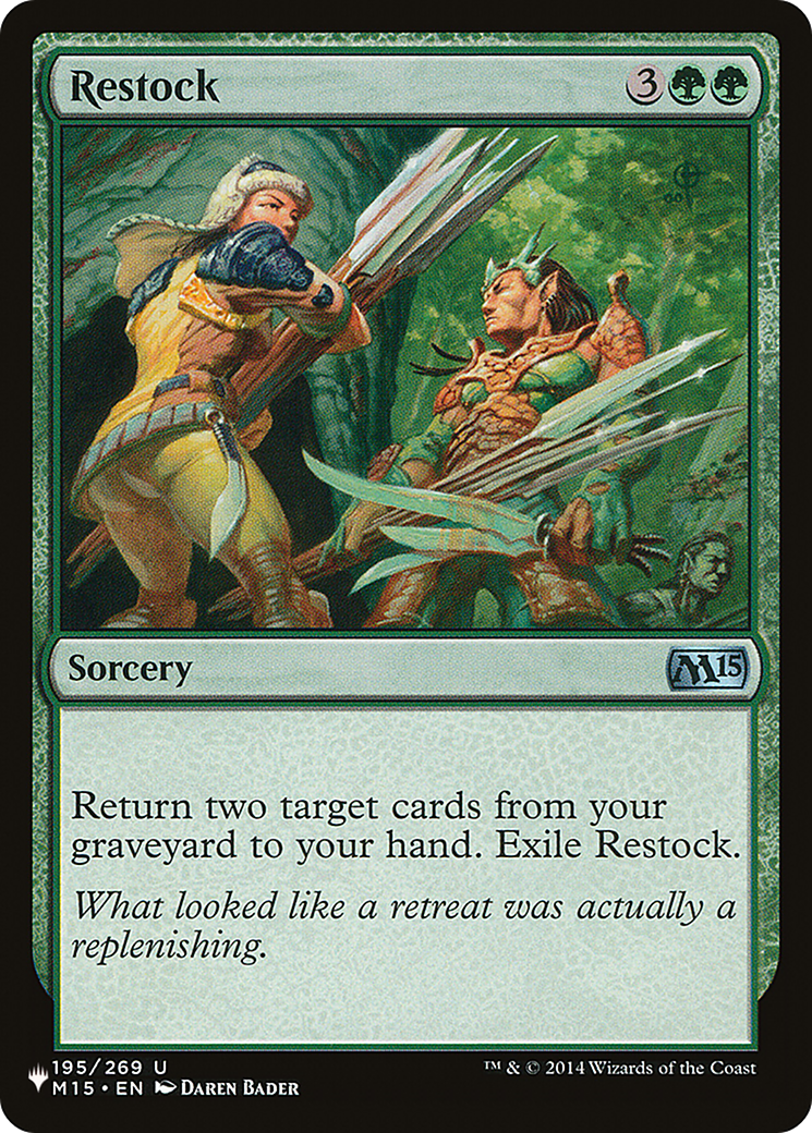 Restock (LIST-195/269) [The List]