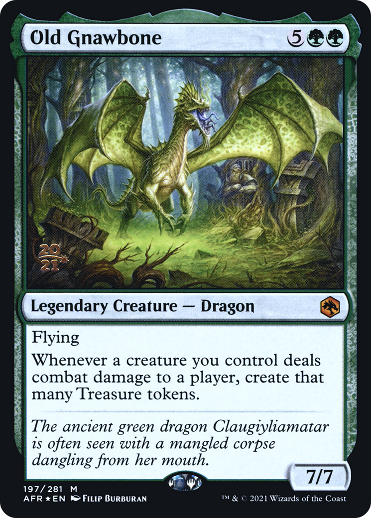 Old Gnawbone (PRE-197) [Adventures in the Forgotten Realms Promos] Foil