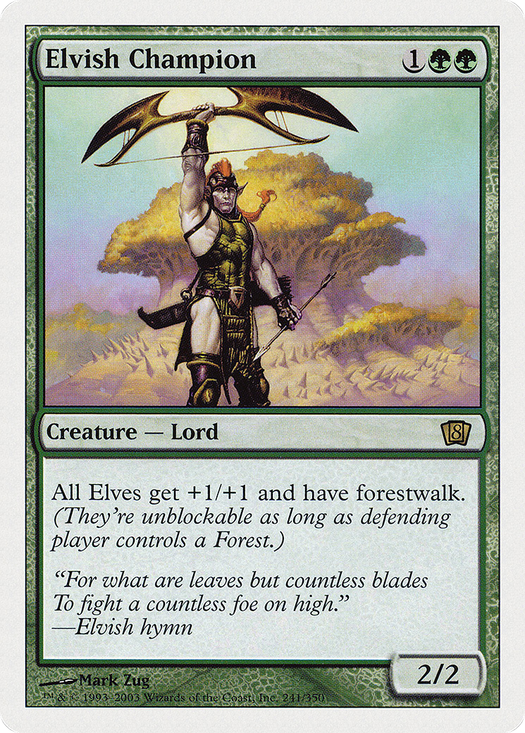 Elvish Champion (8ED-241) [8th Edition]