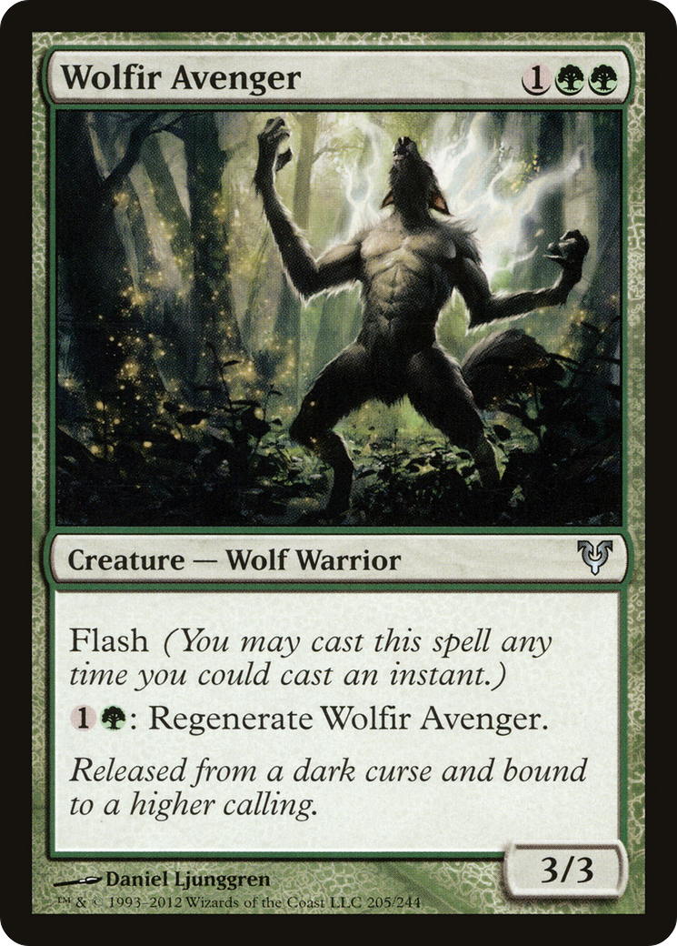 Wolfir Avenger (AVR-205) [Avacyn Restored]