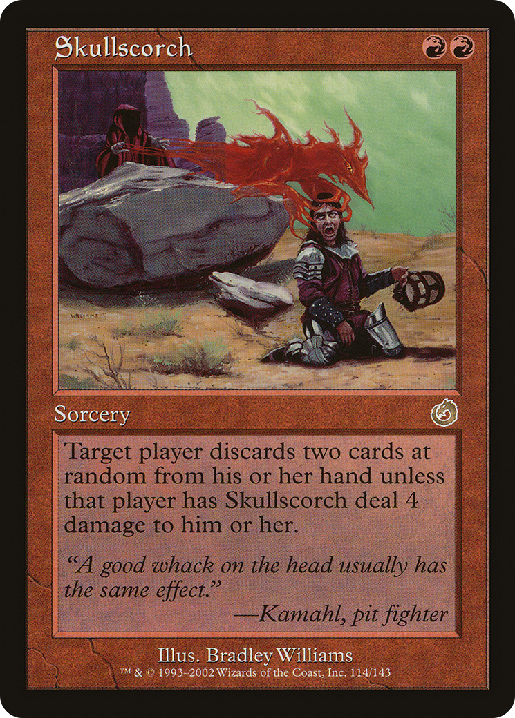 Skullscorch (TOR-114) [Torment] Foil