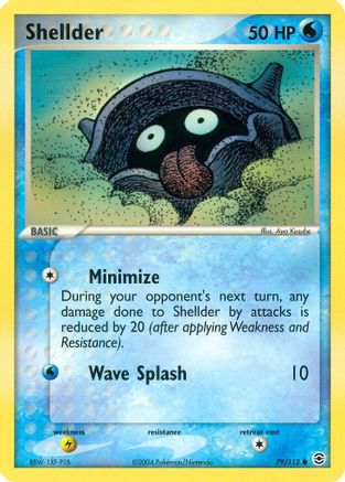 Shellder (79/112) [FireRed & LeafGreen] - Common