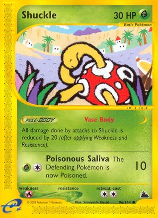 Shuckle (96/144) [Skyridge] - Common