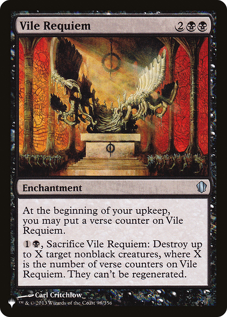Vile Requiem (LIST-98/356) [The List]