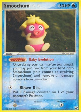 Smoochum (31/115) [Unseen Forces] Reverse Holofoil - Rare