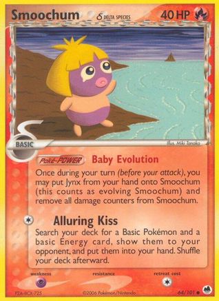 Smoochum (Delta Species) (064/101) [Dragon Frontiers] - Common