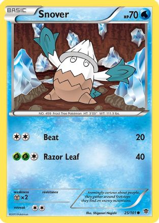Snover (25/101) [Plasma Blast] - Common