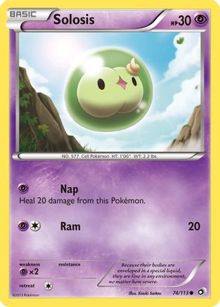 Solosis (74/113) [Legendary Treasures] Reverse Holofoil - Common