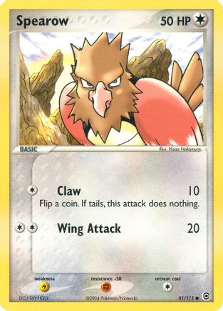 Spearow (81/112) [FireRed & LeafGreen] - Common
