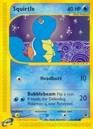Squirtle (132/165) [Expedition] - Common