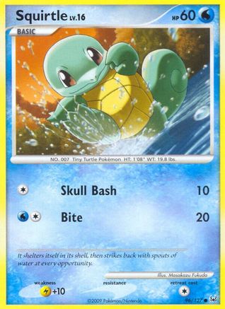 Squirtle (096/127) [Platinum] - Common