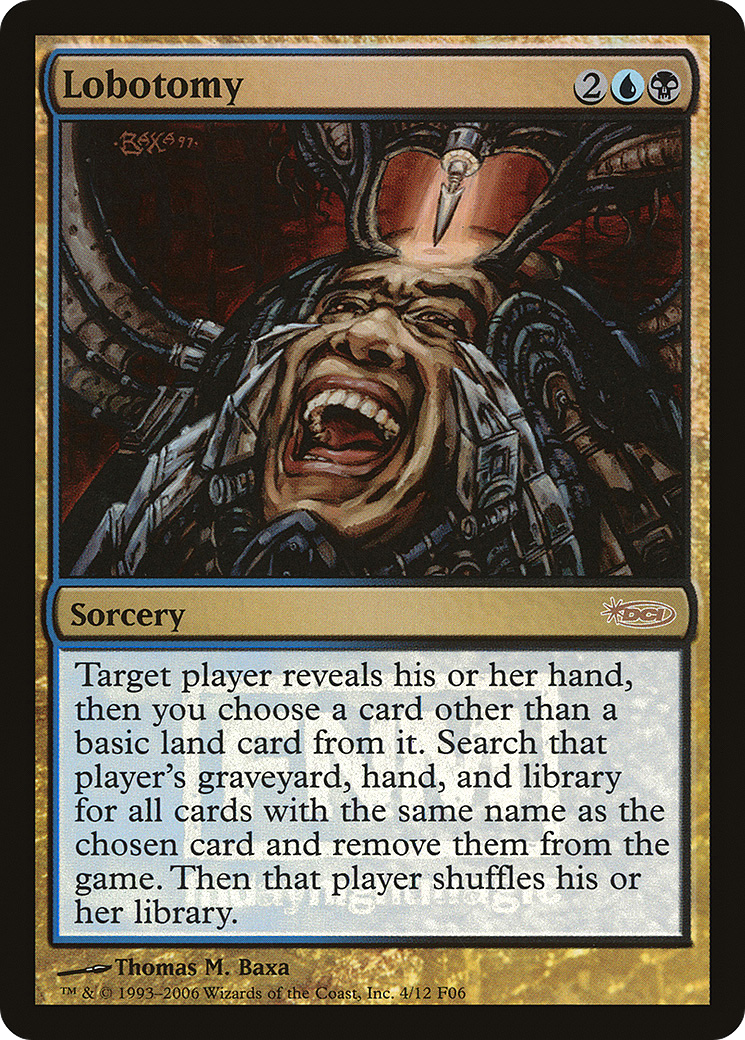 Lobotomy [Friday Night Magic 2006] Foil