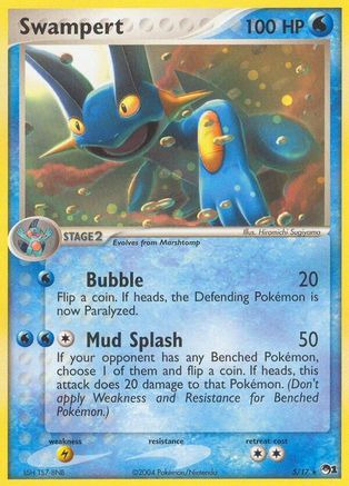 Swampert (5/017) [POP Series 1] Holofoil - Rare
