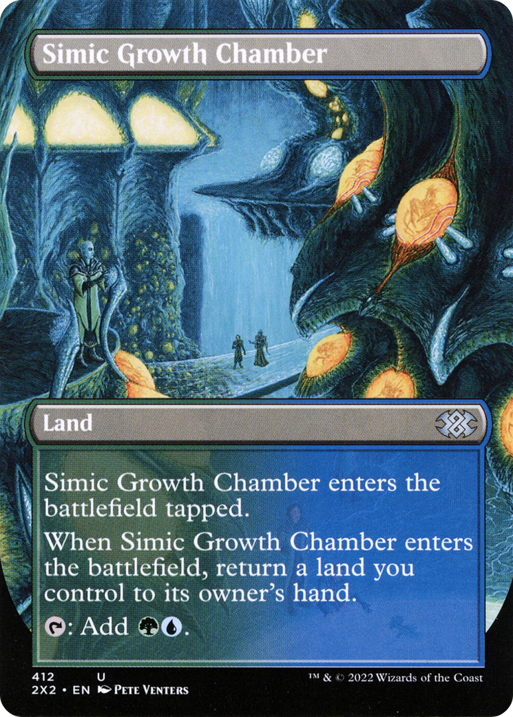 Simic Growth Chamber (Borderless) (2X2-412) [Double Masters 2022]