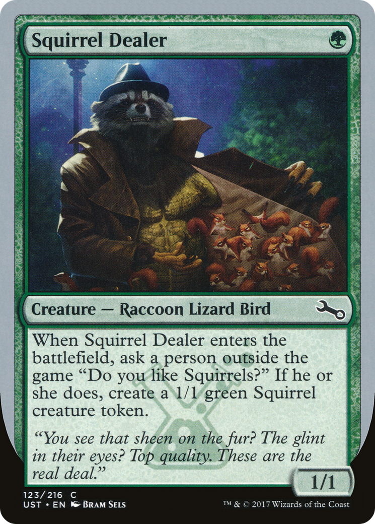 Squirrel Dealer (UST-123) [Unstable] Foil