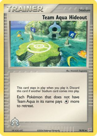 Team Aqua Hideout (78/95) [Team Magma vs Team Aqua] - Uncommon