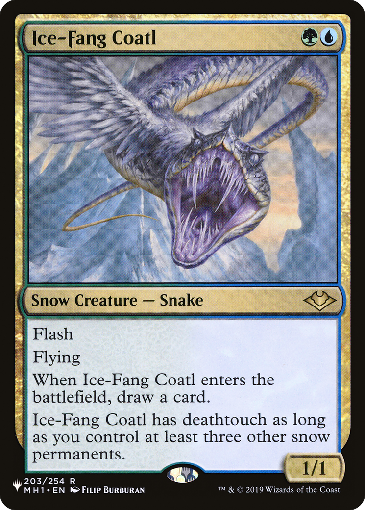 Ice-Fang Coatl (LIST-203/254) [The List]