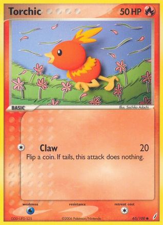 Torchic (065/100) [Crystal Guardians] - Common