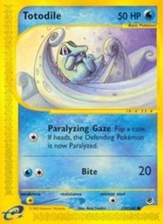 Totodile (135/165) [Expedition] - Common