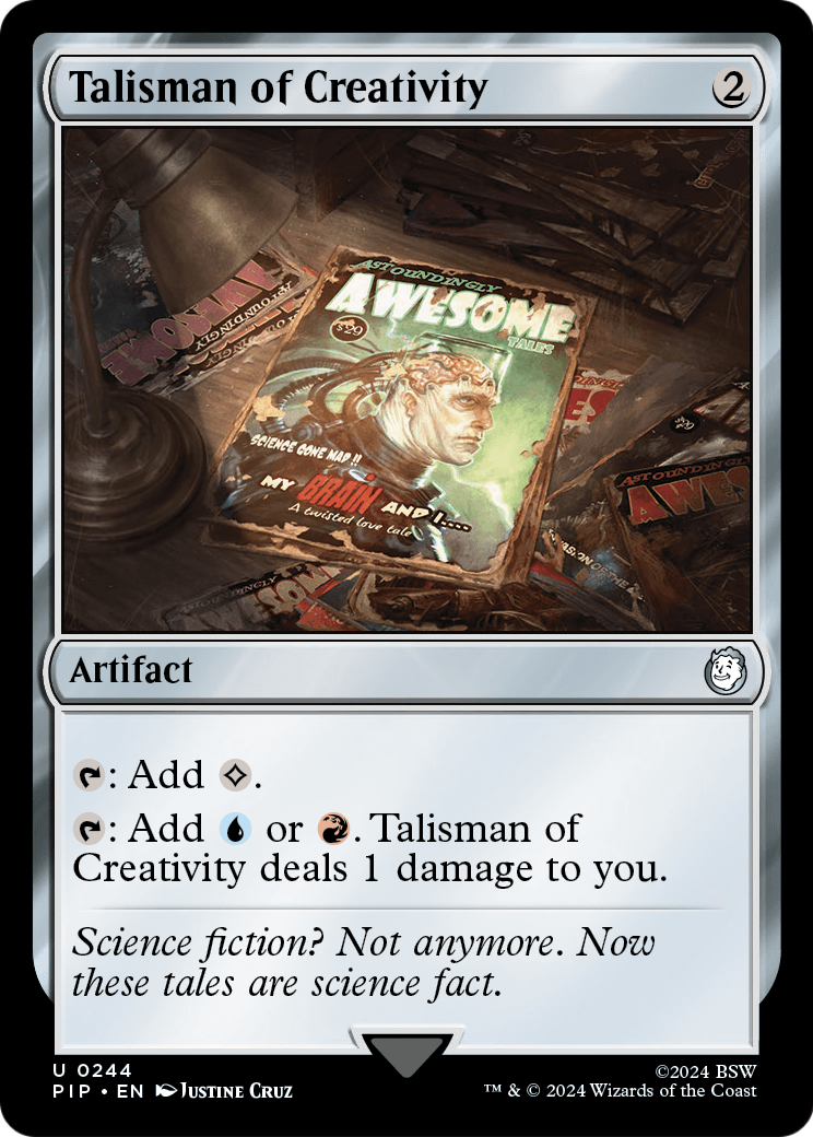 Talisman of Creativity (PIP-244) [Fallout] Foil