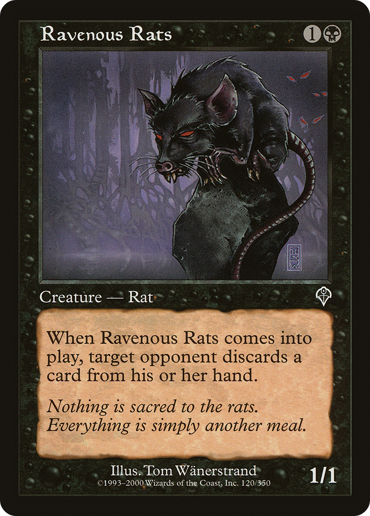 Ravenous Rats (INV-120) [Invasion]