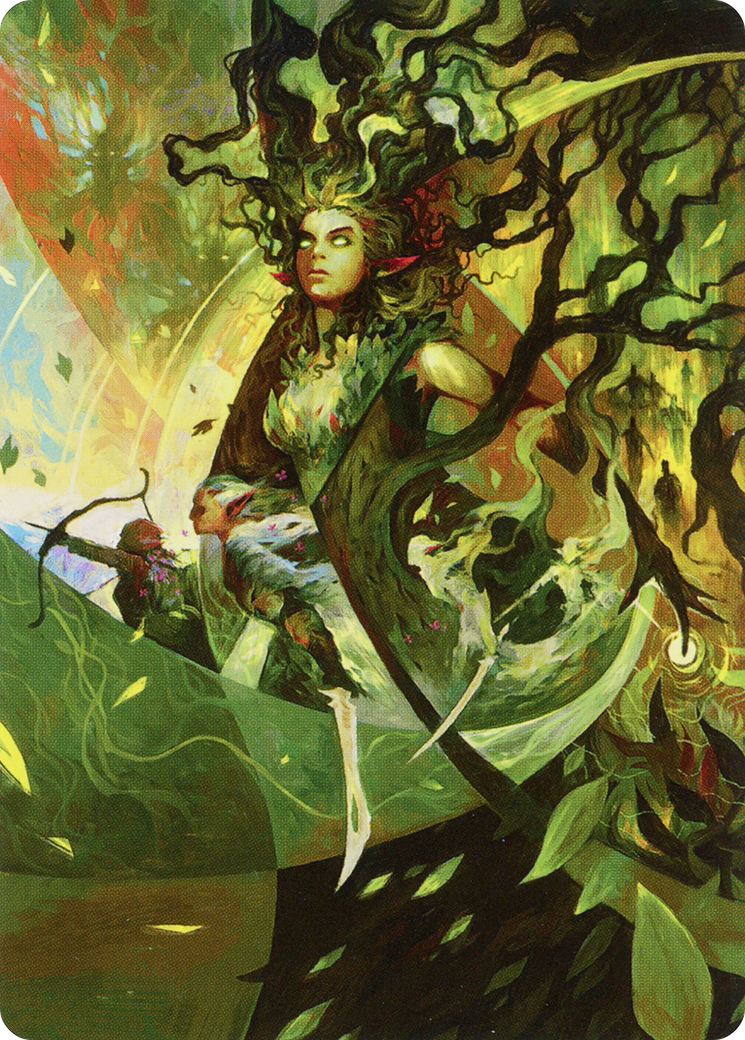Titania's Command // Titania's Command (ABRO-034) (Borderless) [The Brothers' War Art Series]