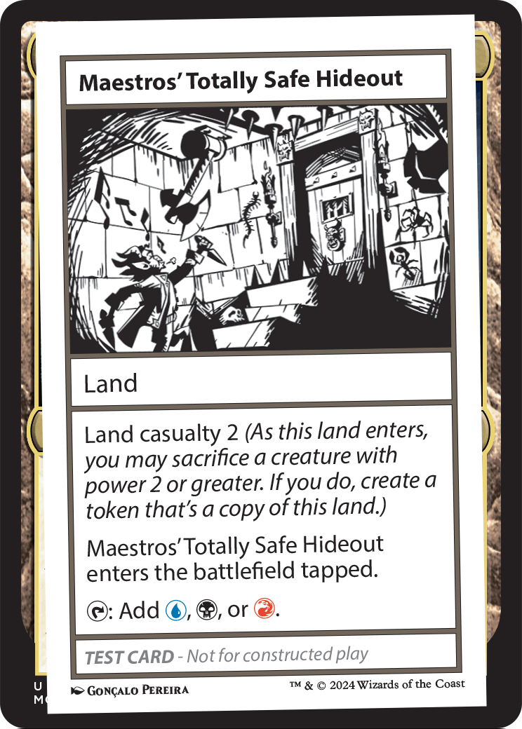 Maestros' Totally Safe Hideout [Mystery Booster 2]