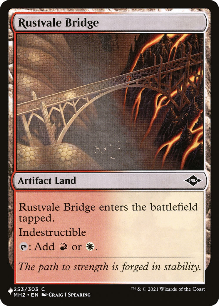 Rustvale Bridge (LIST-253/303) [The List]