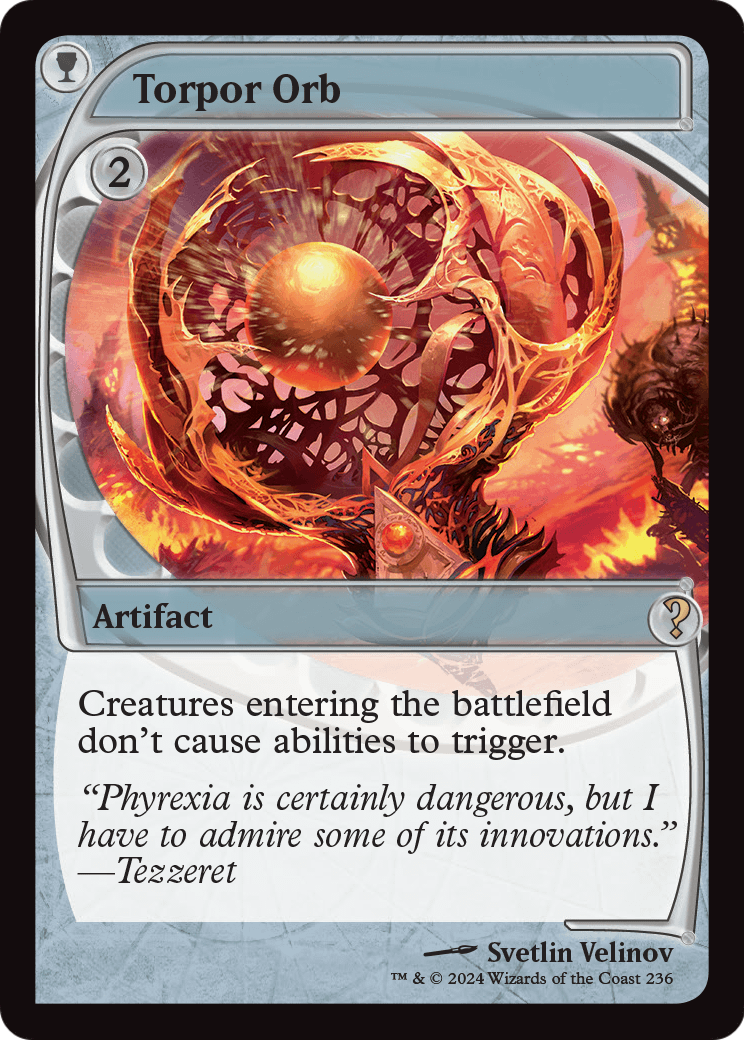Torpor Orb (Future Sight) (MB2-236) [Mystery Booster 2]