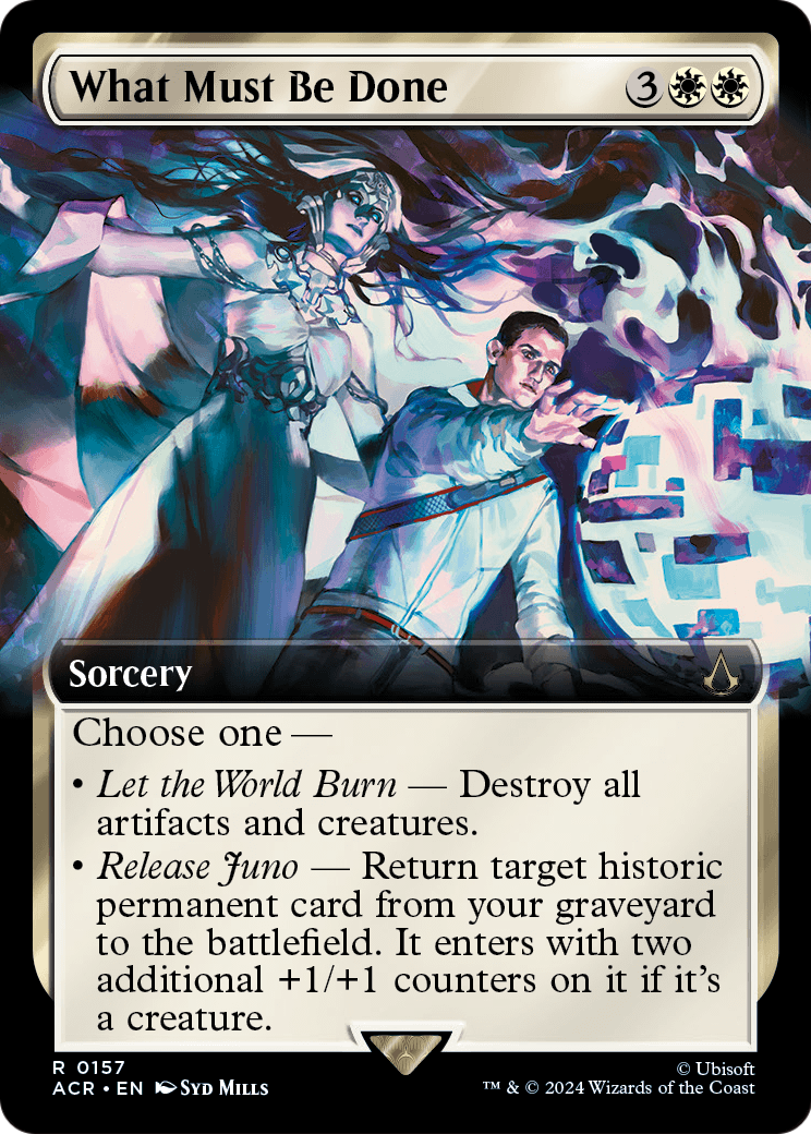 What Must Be Done (Extended Art) (ACR-157) [Assassin's Creed]