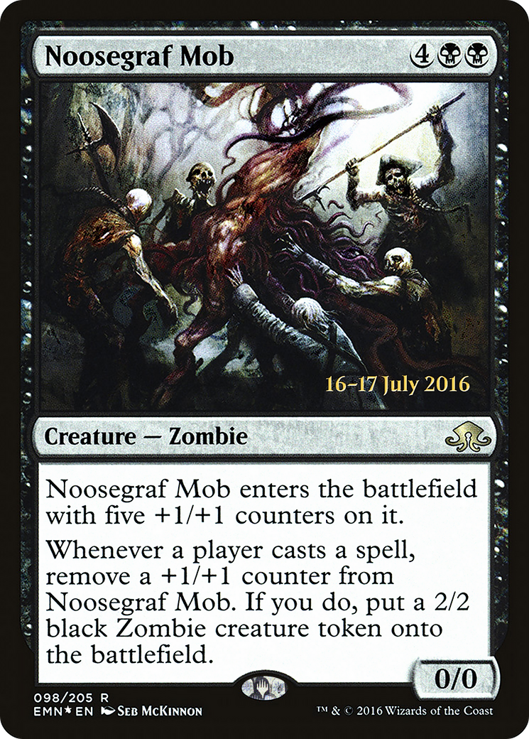 Noosegraf Mob (PRE-098) [Eldritch Moon Promos] Foil