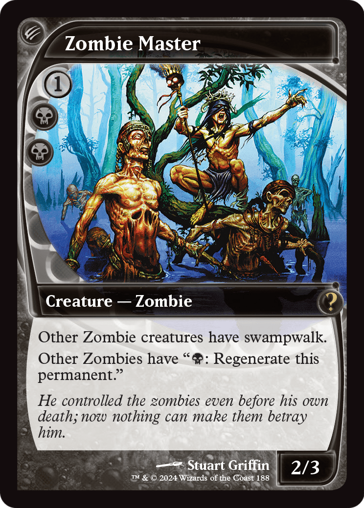 Zombie Master (Future Sight) (MB2-188) [Mystery Booster 2]