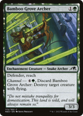 Bamboo Grove Archer (NEO-173) [Kamigawa: Neon Dynasty] Foil