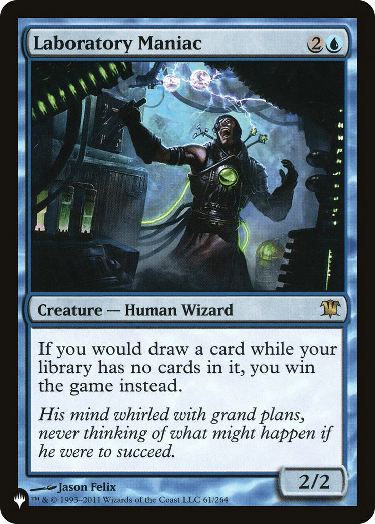 Laboratory Maniac (ISD) (LIST-61/264) [The List]