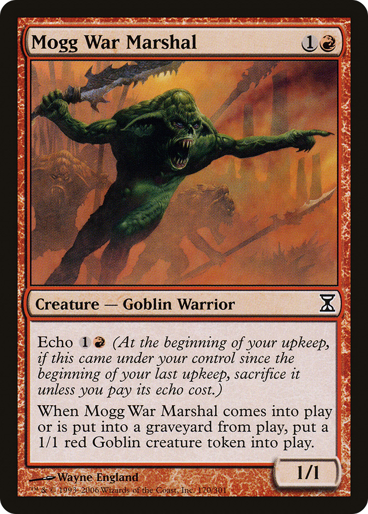 Mogg War Marshal (TSP-170) [Time Spiral]